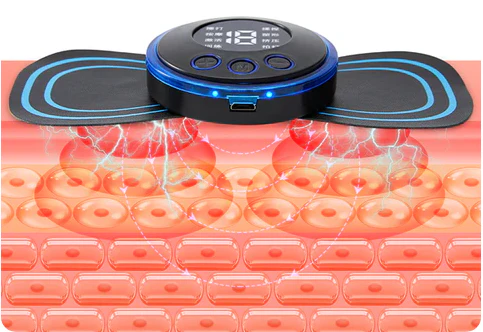 🔥LIMITED TIME PROMOTION - BUY 1 GET 1 FREE!🔥Portable Massager with 8 Modes and LCD Screen - Mini Muscle Stimulator for Pain Relief - Image 7