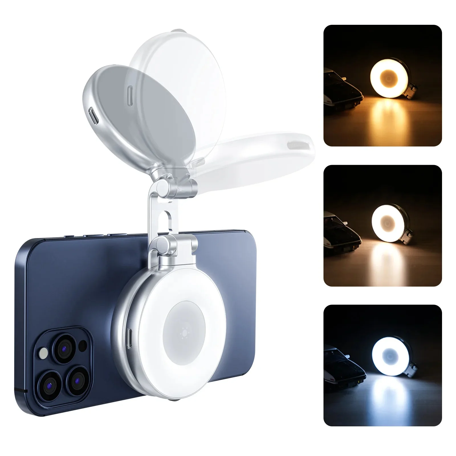 Telesin C03 Magnetic Selfie Ring Light