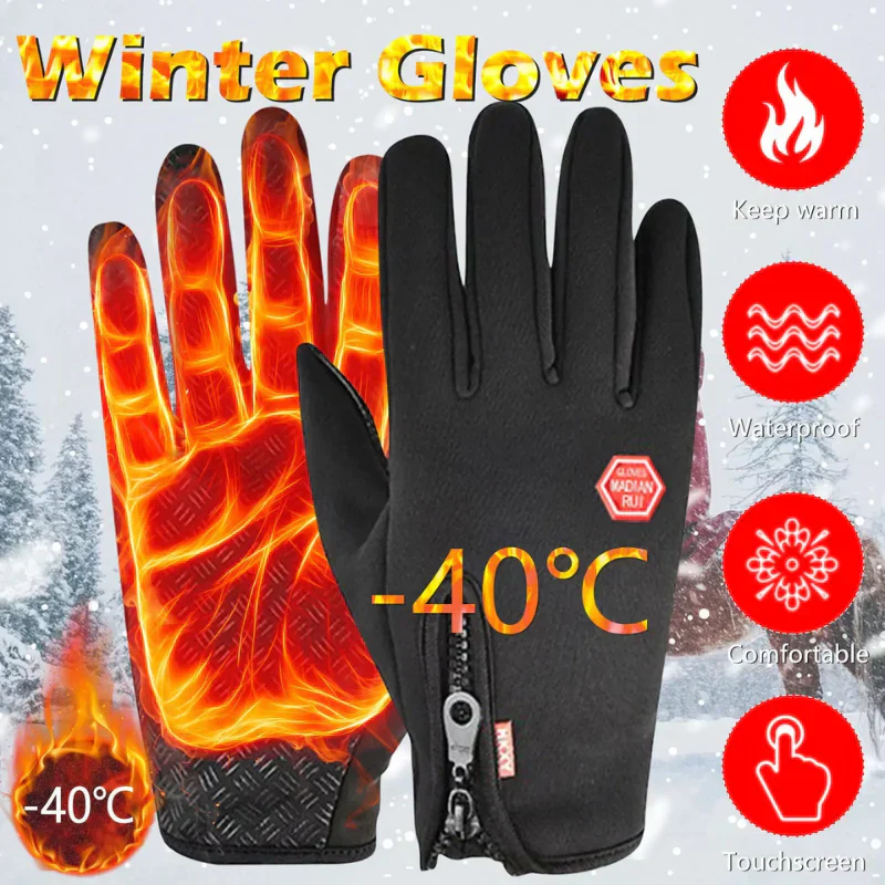 ⏰Last Day 60% OFF❄️Waterproof Touchscreen Thermal Gloves🎁Perfect for Outdoor Working, Cycling,Running,Driving - Image 2