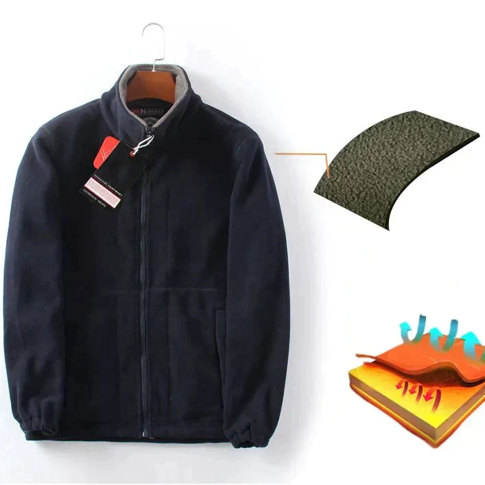 ⏳LIMITED SALE 60% OFF 🎁 Unisex Double-Layer Fleece Hooded Jacket - Image 3