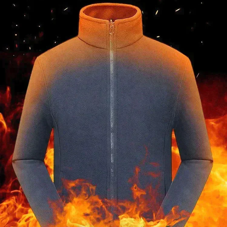 ⏳LIMITED SALE 60% OFF 🎁 Unisex Double-Layer Fleece Hooded Jacket - Image 9