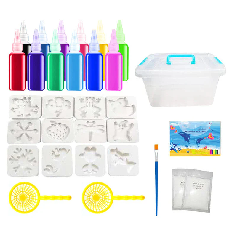 🦀Magic Water ELF, Children Handmade Aqua Gel Sensory Toy Set🐟 - Image 10