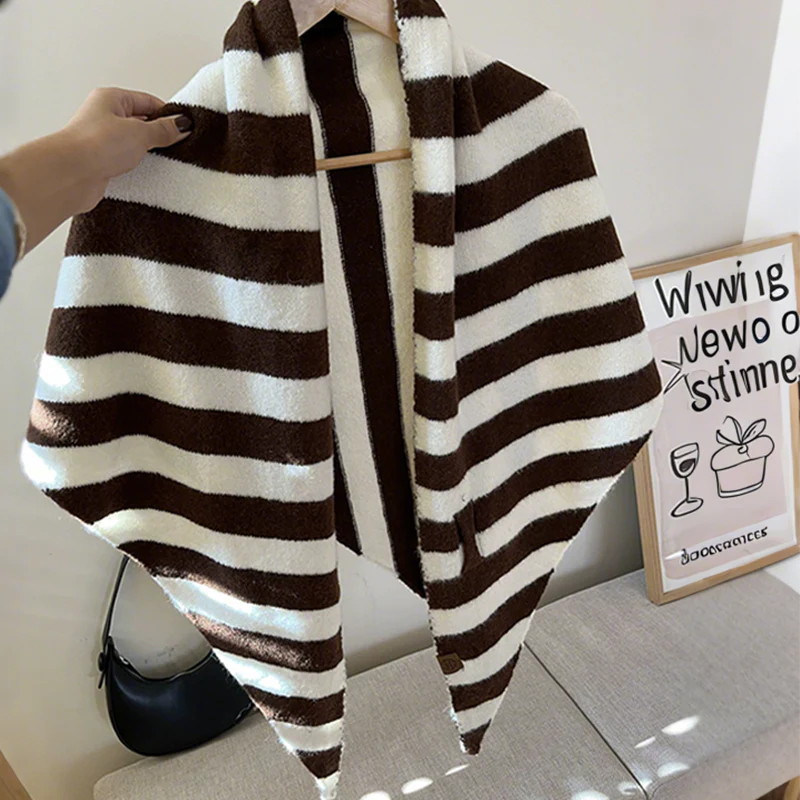 🔥This week's Special Price £12.99💌Women’s Fashionable Triangle Shawl Scarf - Image 18