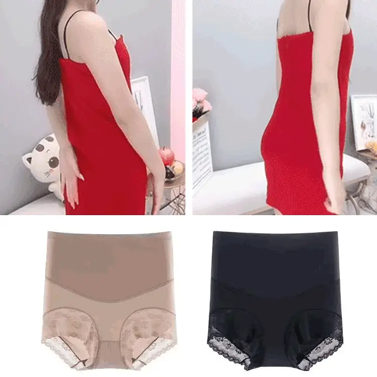 🔥BUY 2 GET 1 FREE(3pcs)🌷Silky High Waist Shaping Underwear💝 - Image 3