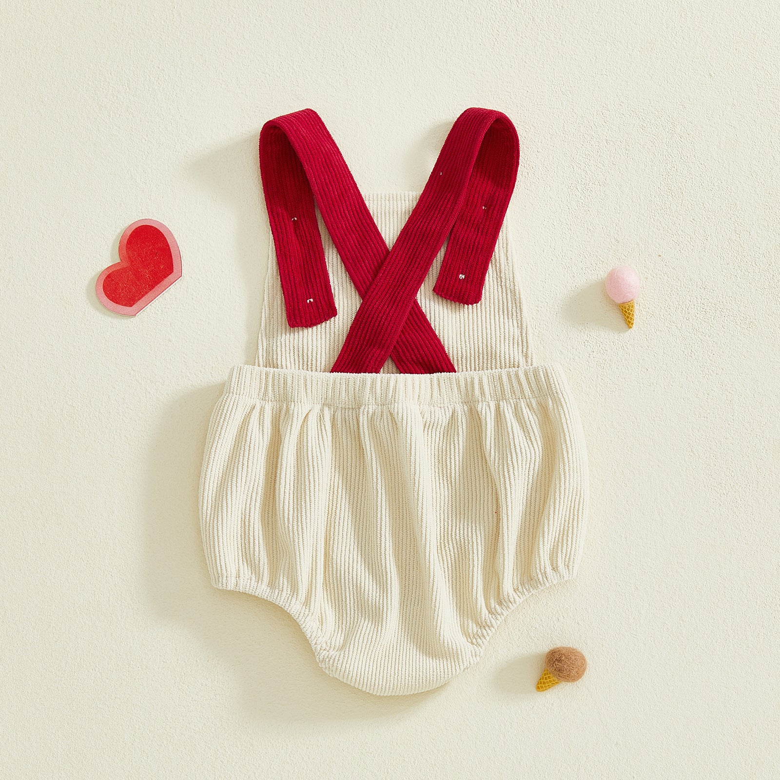 💕LAST DAY SALE 50% OFF!!💖Baby Girls Valentines Day Romper - Image 11