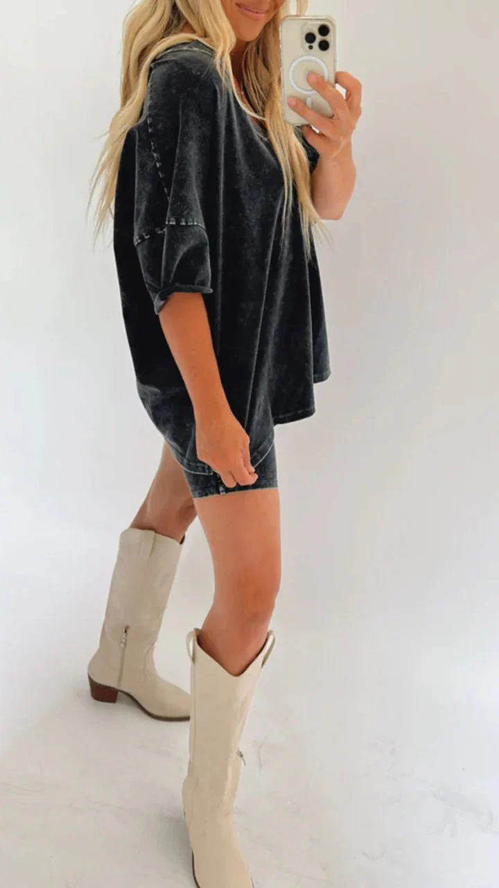 🎉New Product Launch💐– Women's Summer Washed Set - Image 9