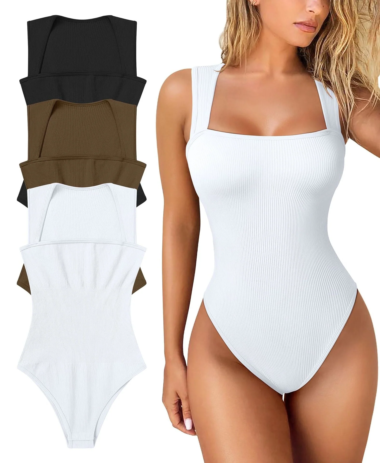 🔥Last Day Promotion 49% OFF - Sleeveless Tummy Control Tank Tops Bodysuits🎉 - Image 20