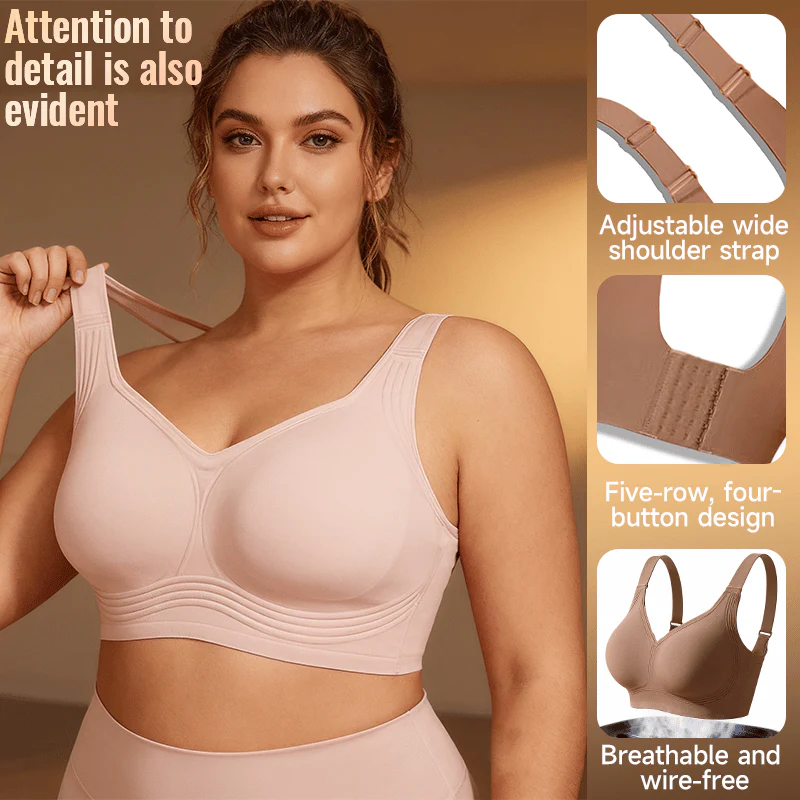 🔥NEW YEAR SALE⚡50K+ SOLD!💝🏆Super firming bra | Women Wirefree Seamless Bras 👍No more sagging breasts - Image 2