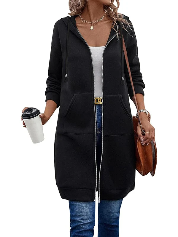🥳Last Day Sale 49% Off🔥Women Casual Zip up Fleece Hoodies