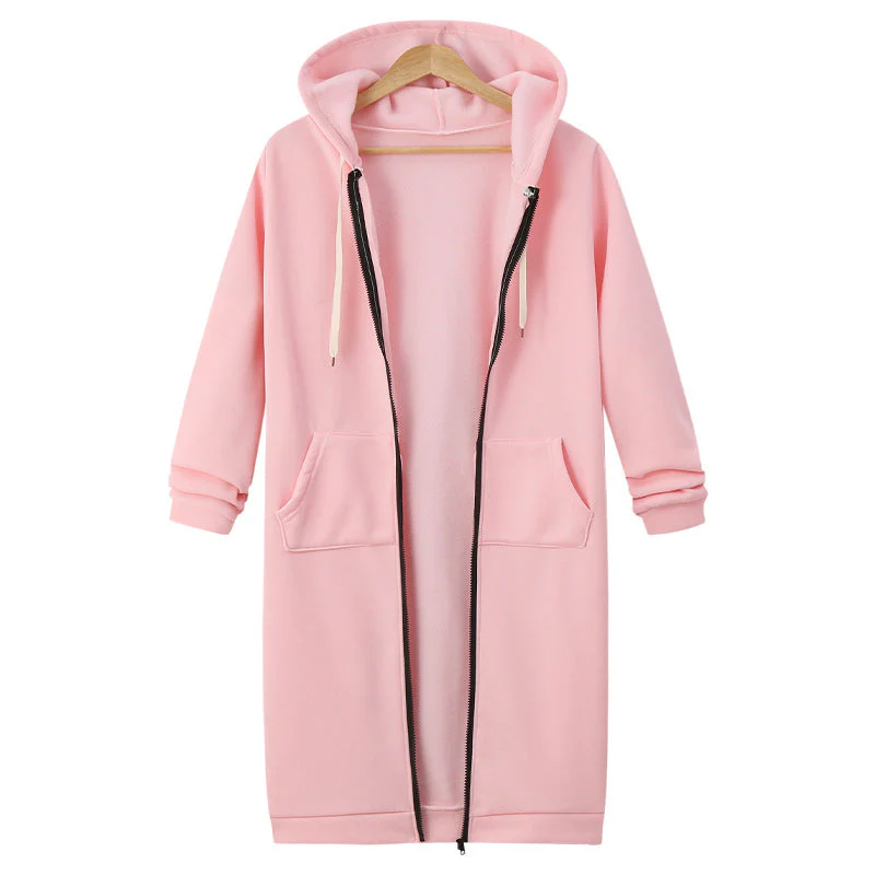 🥳Last Day Sale 49% Off🔥Women Casual Zip up Fleece Hoodies - Image 10