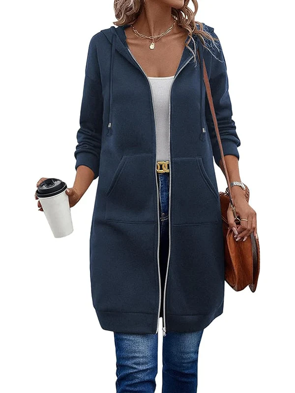 🥳Last Day Sale 49% Off🔥Women Casual Zip up Fleece Hoodies - Image 7
