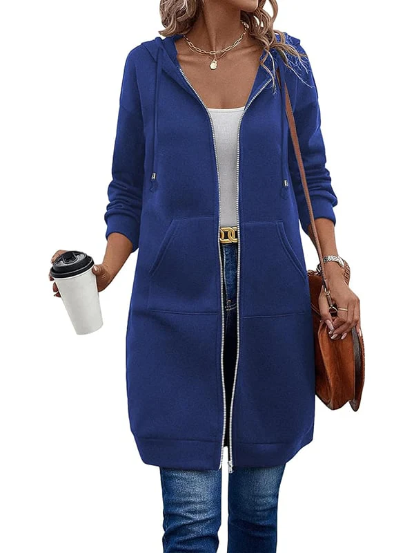 🥳Last Day Sale 49% Off🔥Women Casual Zip up Fleece Hoodies - Image 8