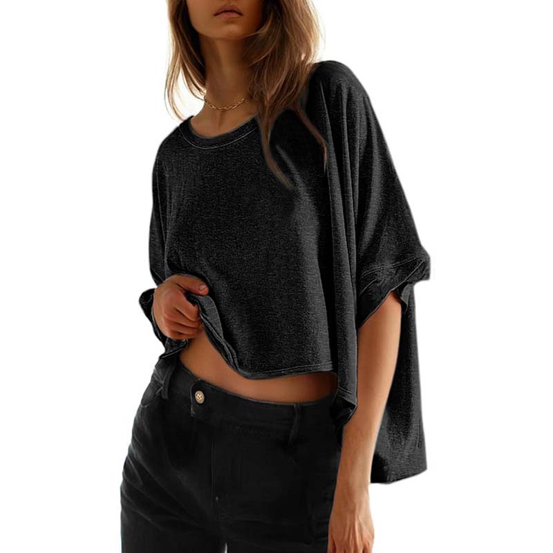 🏖️Summer Hot Sale 50% OFF🌼Women’s Casual Loose Short Sleeve Top - Image 8