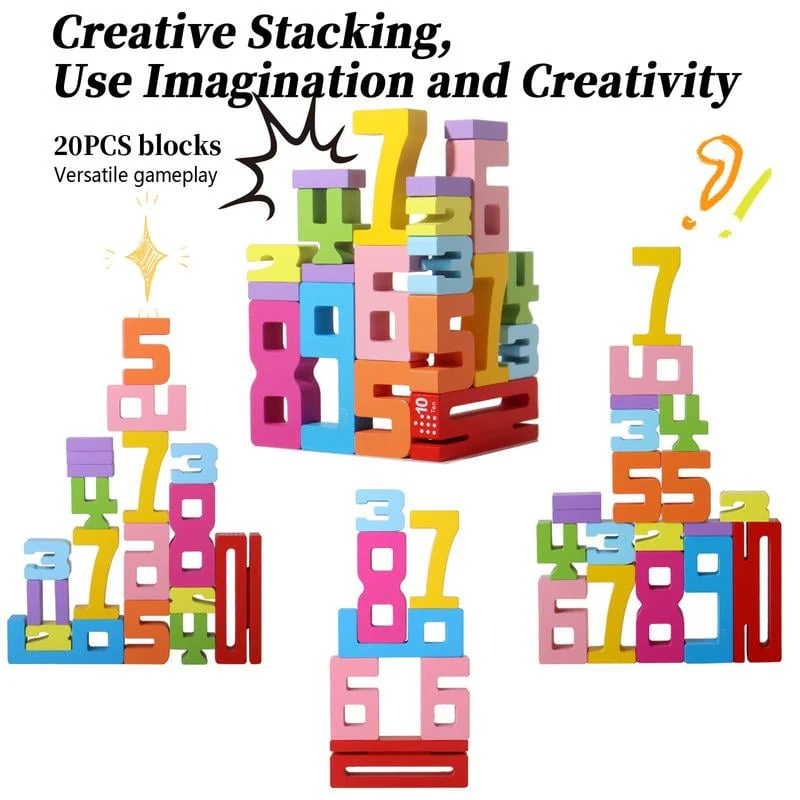 📢New Exclusive Flash Sale 49% OFF 🎁Wooden Number Building Block - Image 6