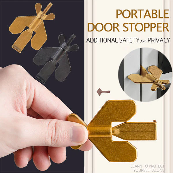 🔒BLACK FRIDAY SALE 49% OFF👍Portable Travel Safety Door Stopper - Image 2